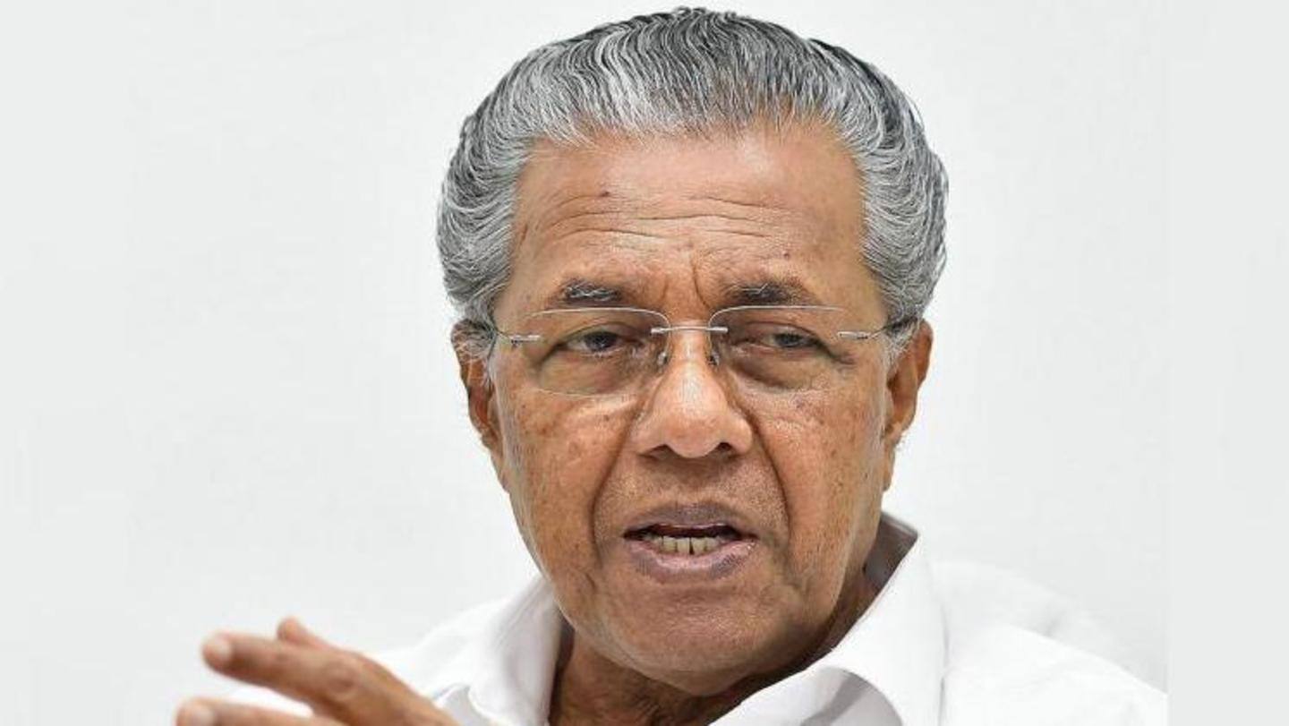 Kerala CM Vijayan briefed PM on the COVID-19 situation Kerala CM Vijayan briefed PM on the COVID-19 situation