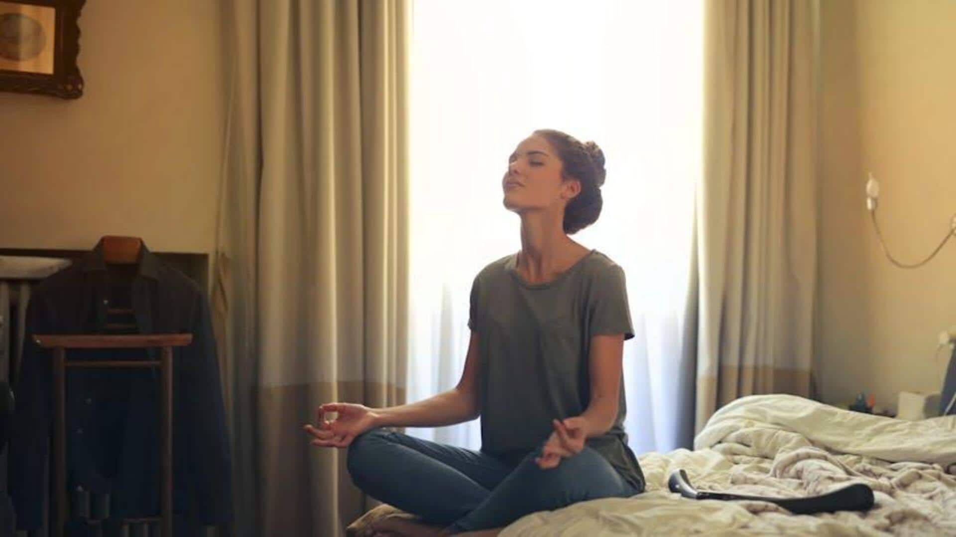 Try these gentle breathing and stretching exercises Try these gentle breathing and stretching exercises