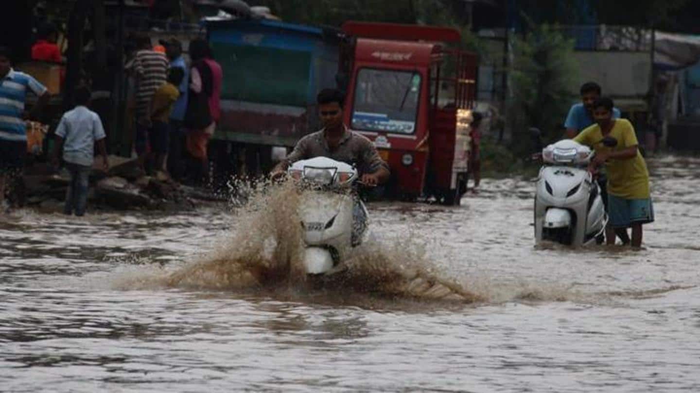 Junagadh district received the highest amount of rainfall on Tuesday Junagadh district received the highest amount of rainfall on Tuesday