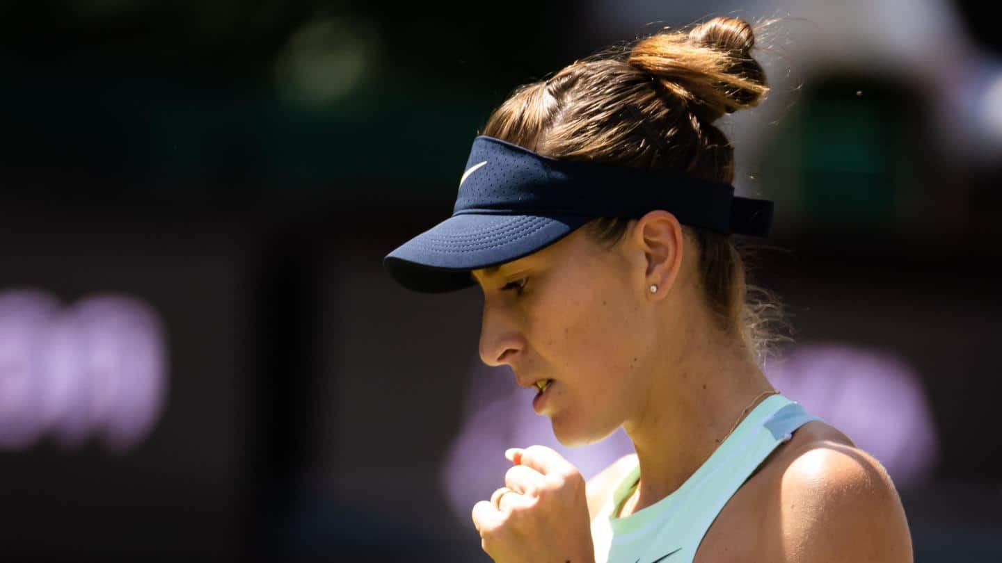 2022 German Open: Belinda Bencic defeats Maria Sakkari, reaches final