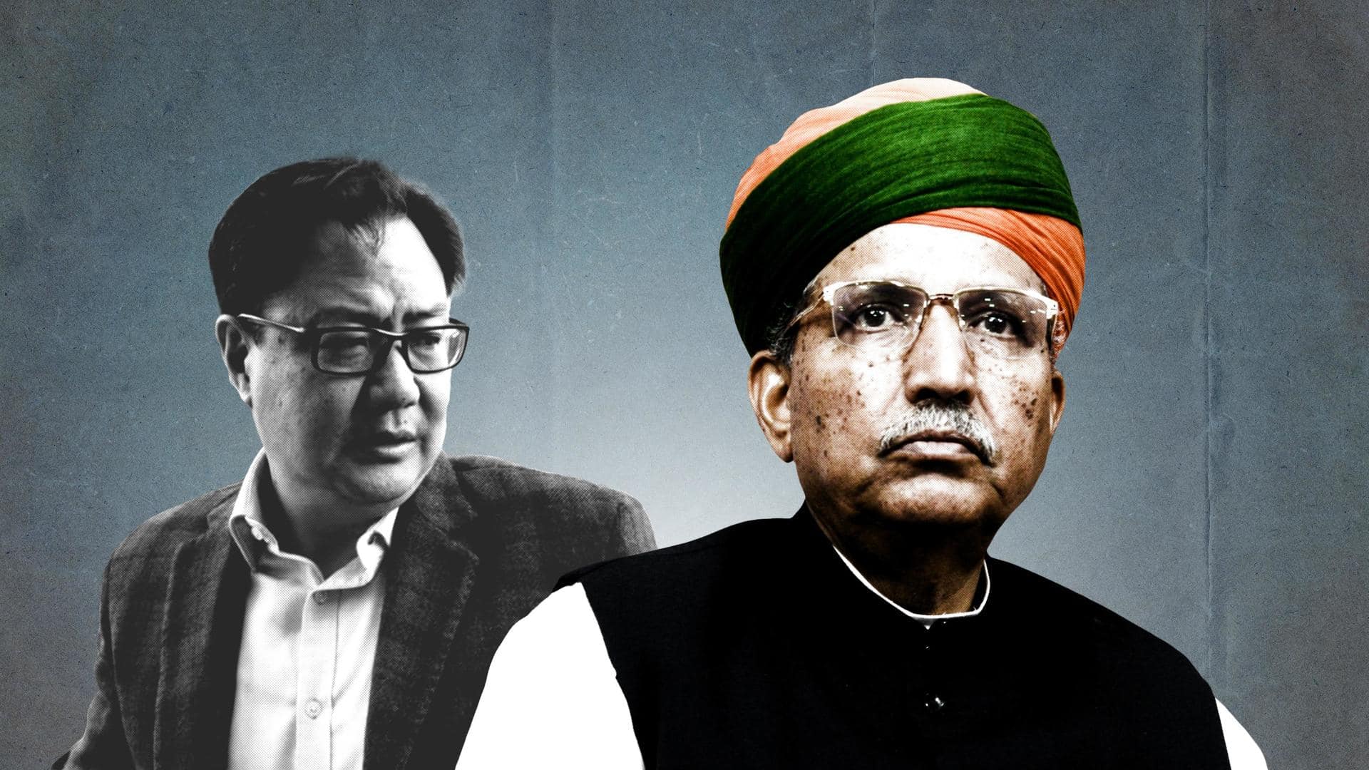 Arjun Ram Meghwal replaces Kiren Rijiju as law minister