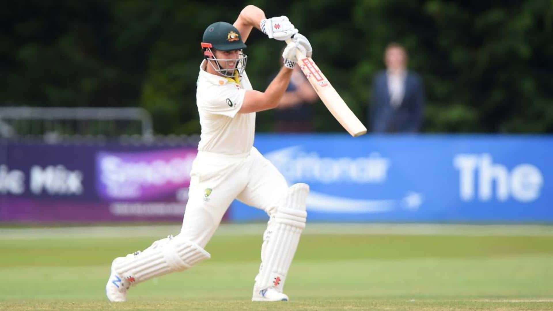 Ashes 2023: Mitchell Marsh smashes his fourth Test fifty