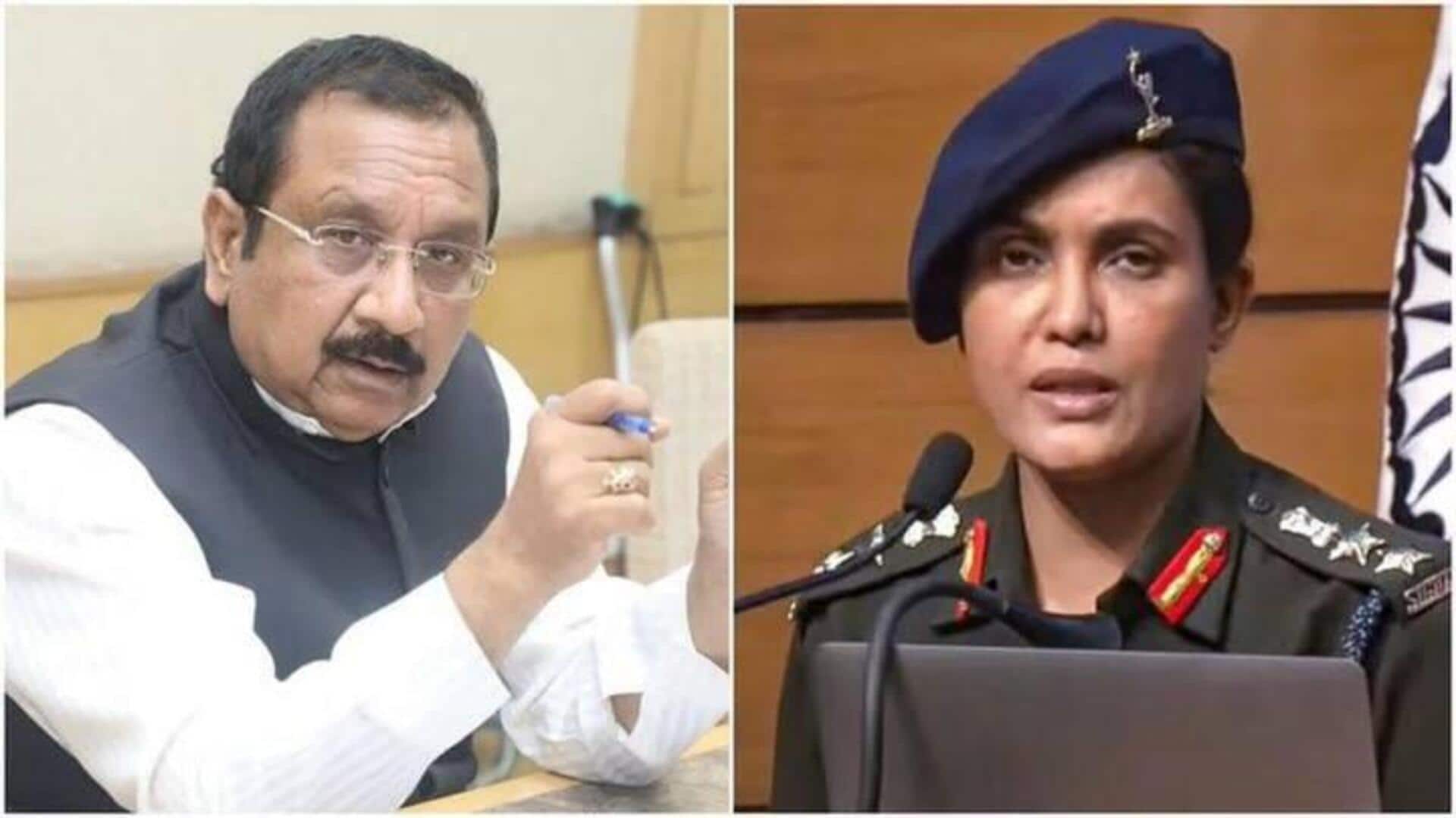 SC rejects BJP minister's apology for remarks against Colonel Qureshi SC rejects BJP minister's apology for remarks against Colonel Qureshi