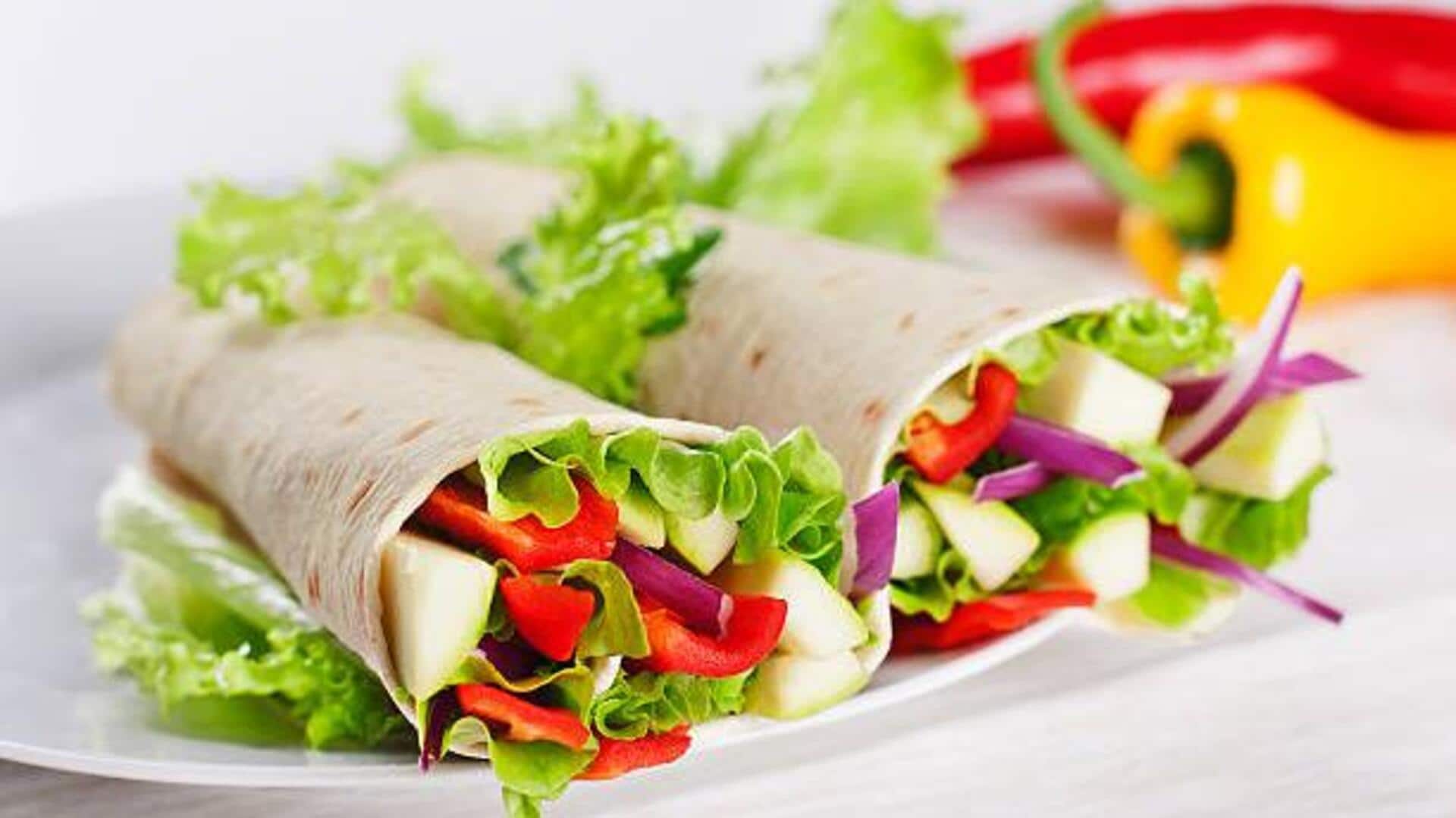 Fresh and fast: 5 veggie breakfast wraps Fresh and fast: 5 veggie breakfast wraps