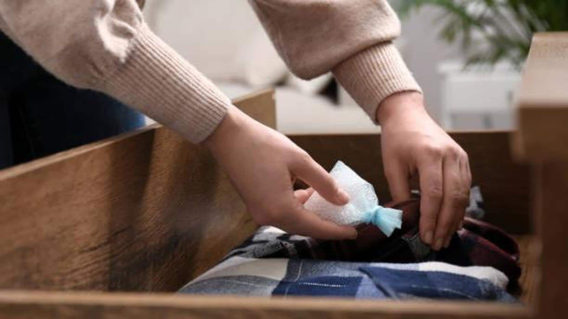 Refresh your drawers naturally with scented sachets 
