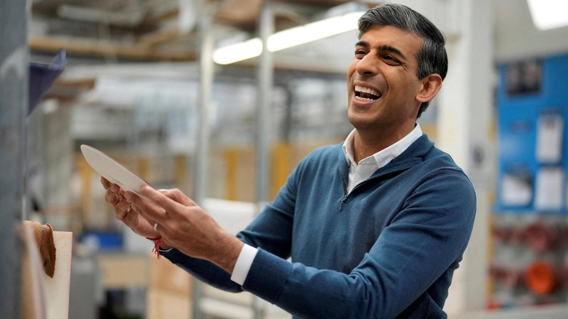 'AI can't yet fix Delhi's traffic': Rishi Sunak