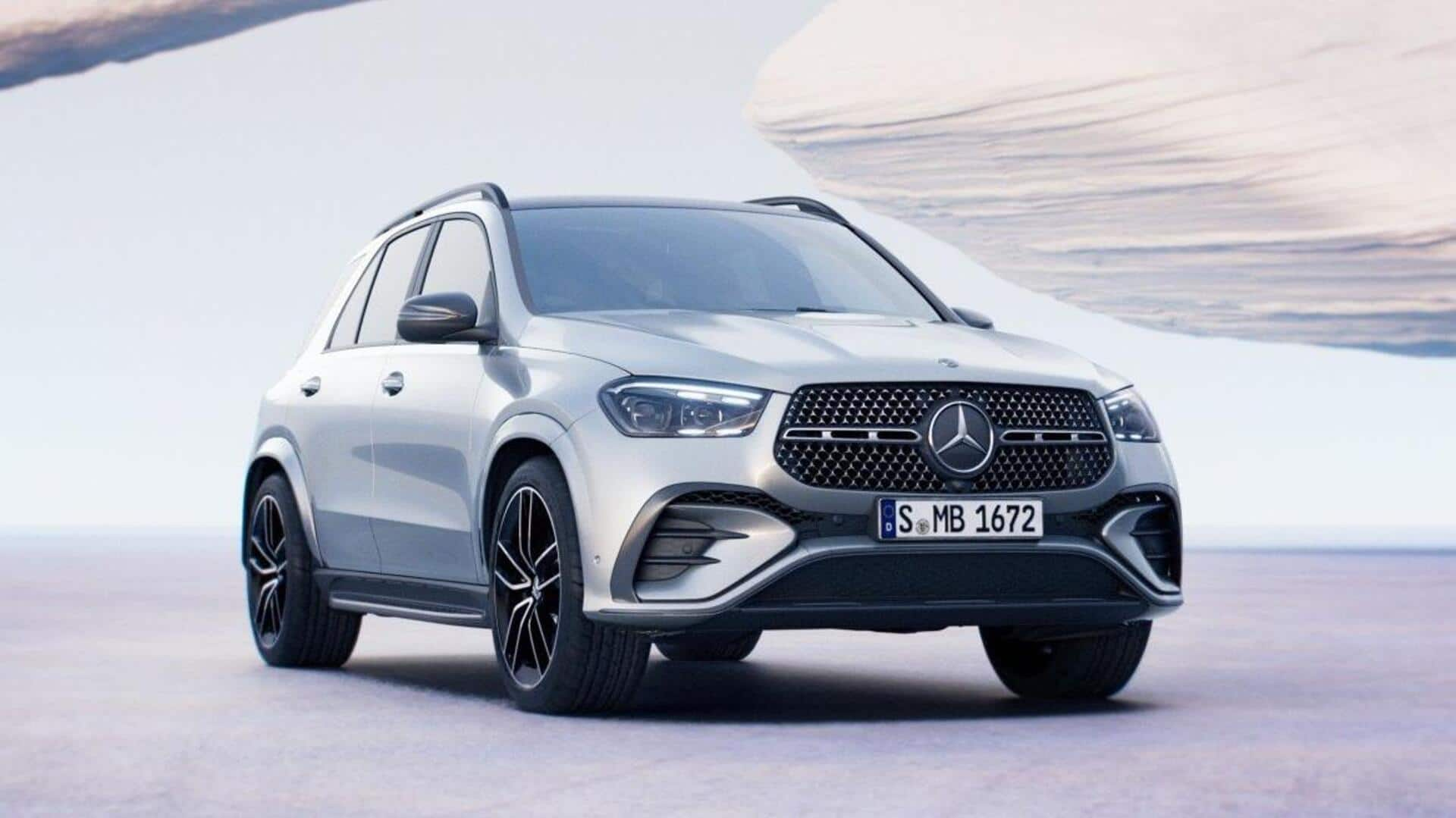 Mercedes-Benz launches GLE 300d AMG Line at ₹98 lakh