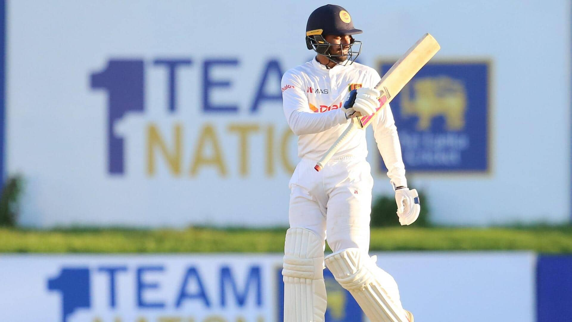 Dhananjaya de Silva completes 4,000 Test runs with fifty: Stats