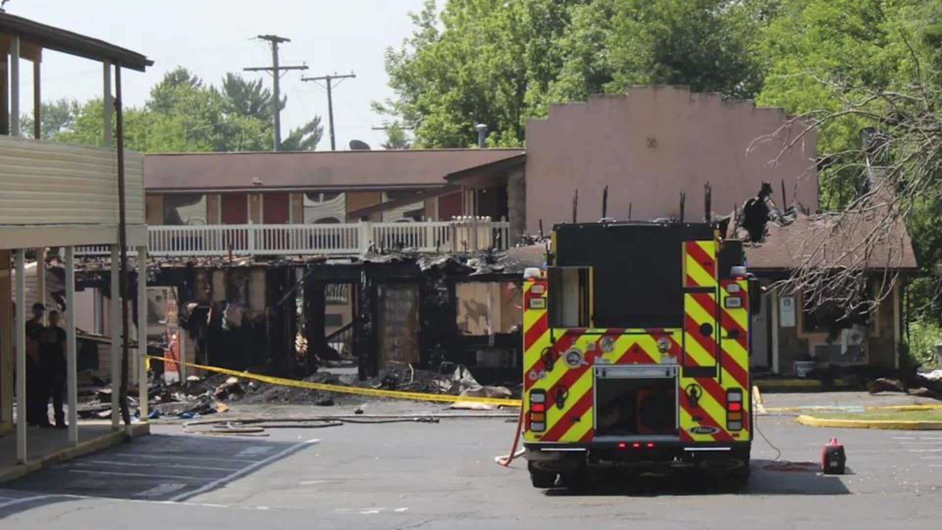 Gujarat couple, daughter killed after fire at their Ohio motel 