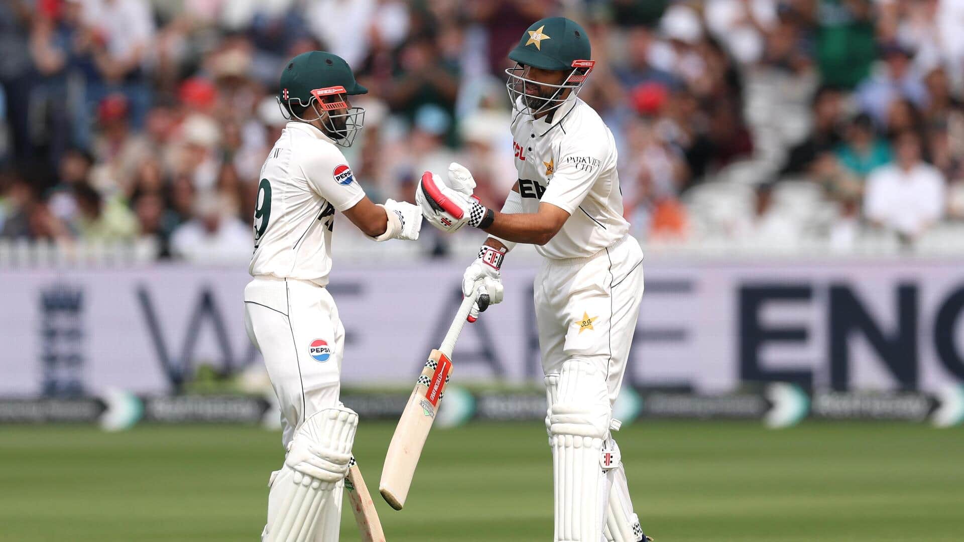 Lord's Test, Saud Shakeel slams defiant 97 versus England: Stats