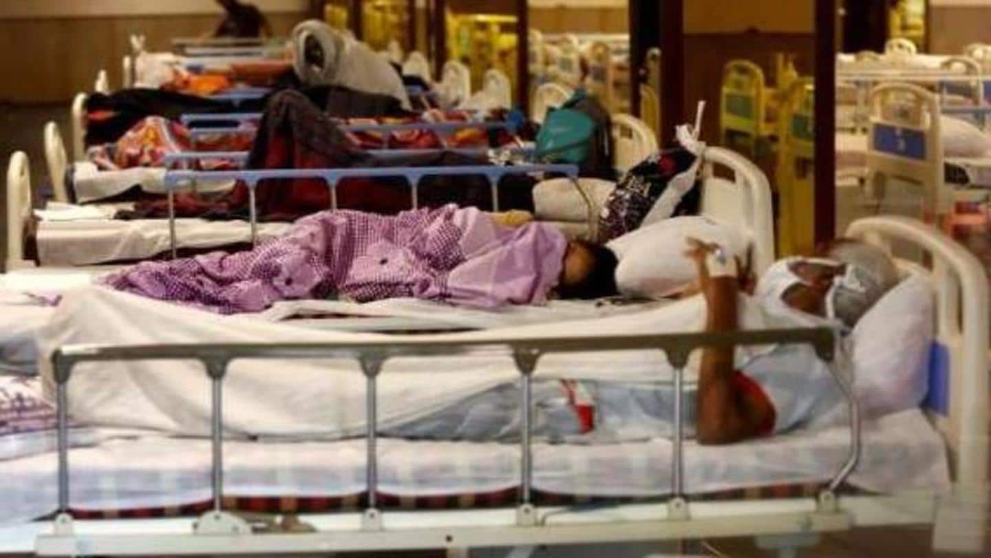 'Maximum COVID-19 patients being treated in central and private hospitals' 'Maximum COVID-19 patients being treated in central and private hospitals'