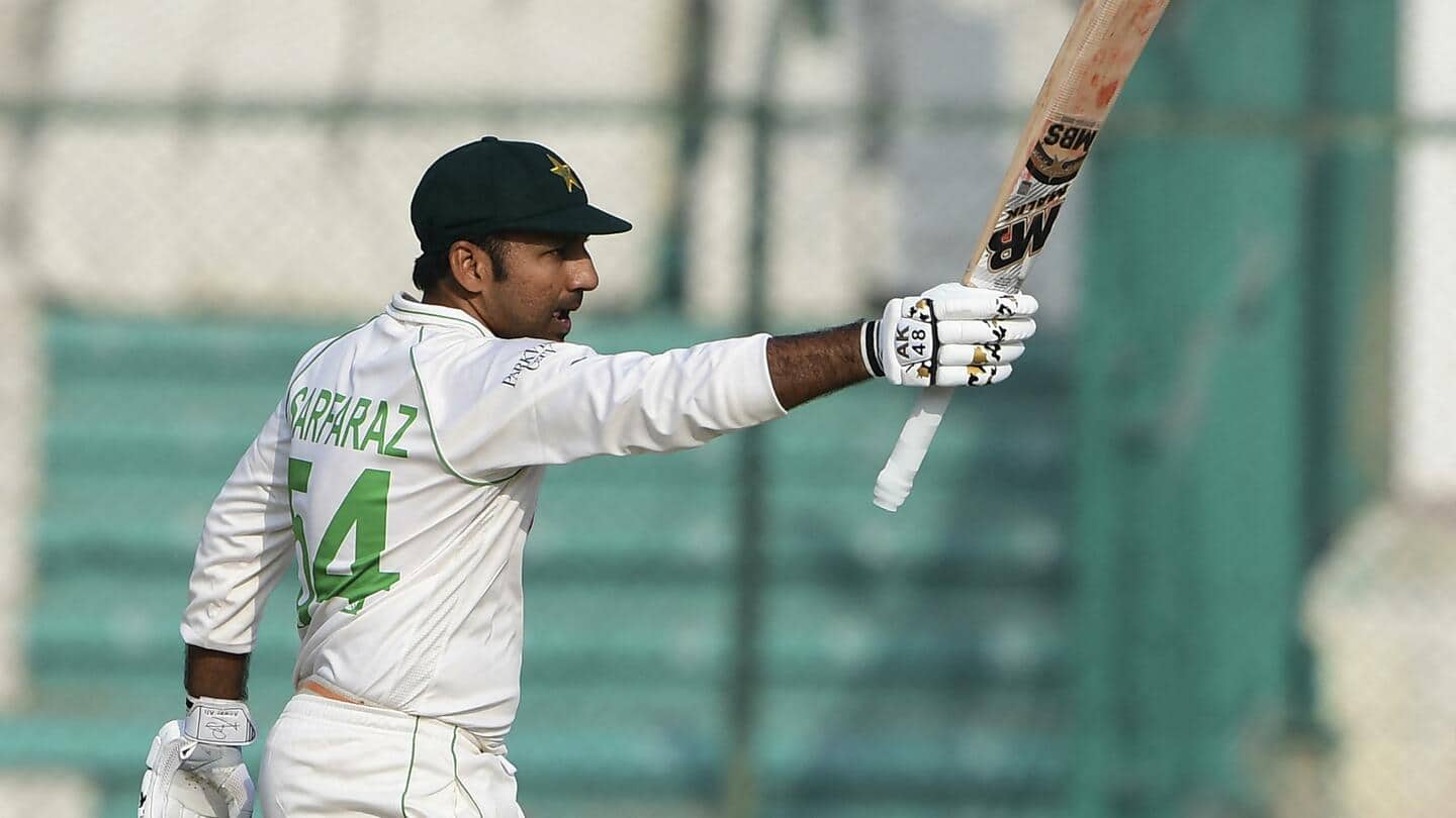 Sarfaraz Ahmed smashes his third successive fifty after Test comeback 