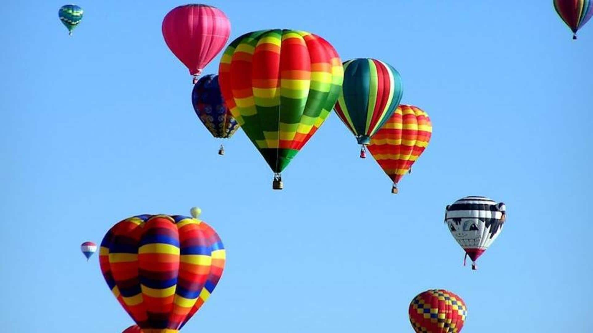 Sunrise balloon festivals: Floating with the dawn