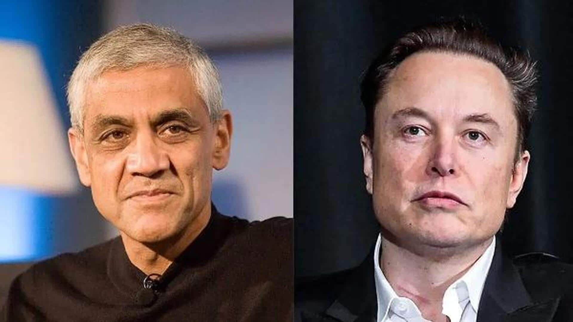 Musk slams Vinod Khosla for 'no plebs' sign on beach