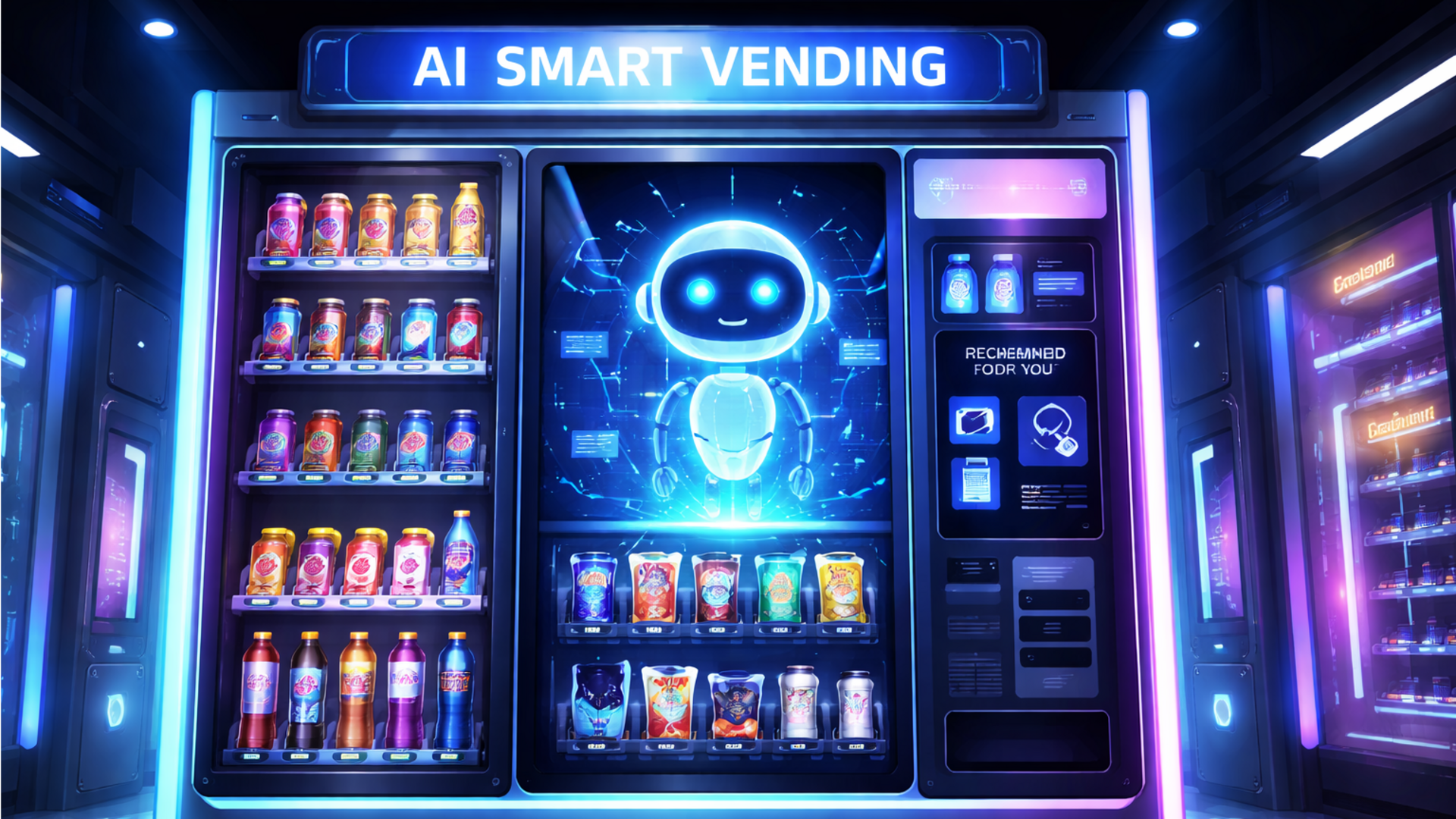 AI operates vending machine, gives PS5s and wine for free