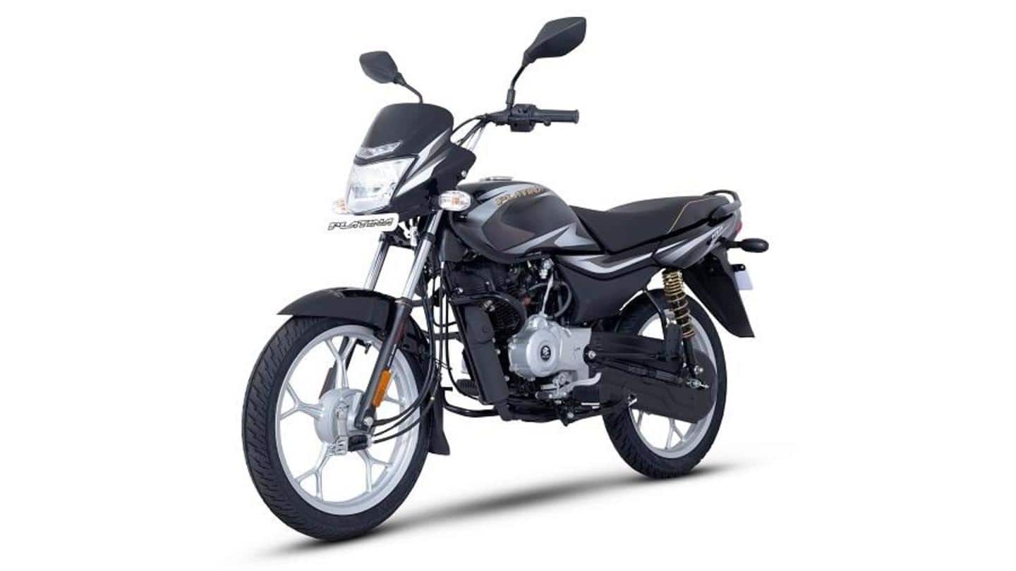 two wheeler bajaj platina price