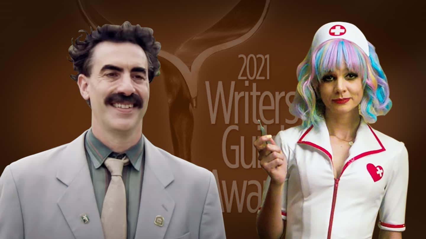 'Promising Young Woman,' 'Borat 2' win big at WGA Awards