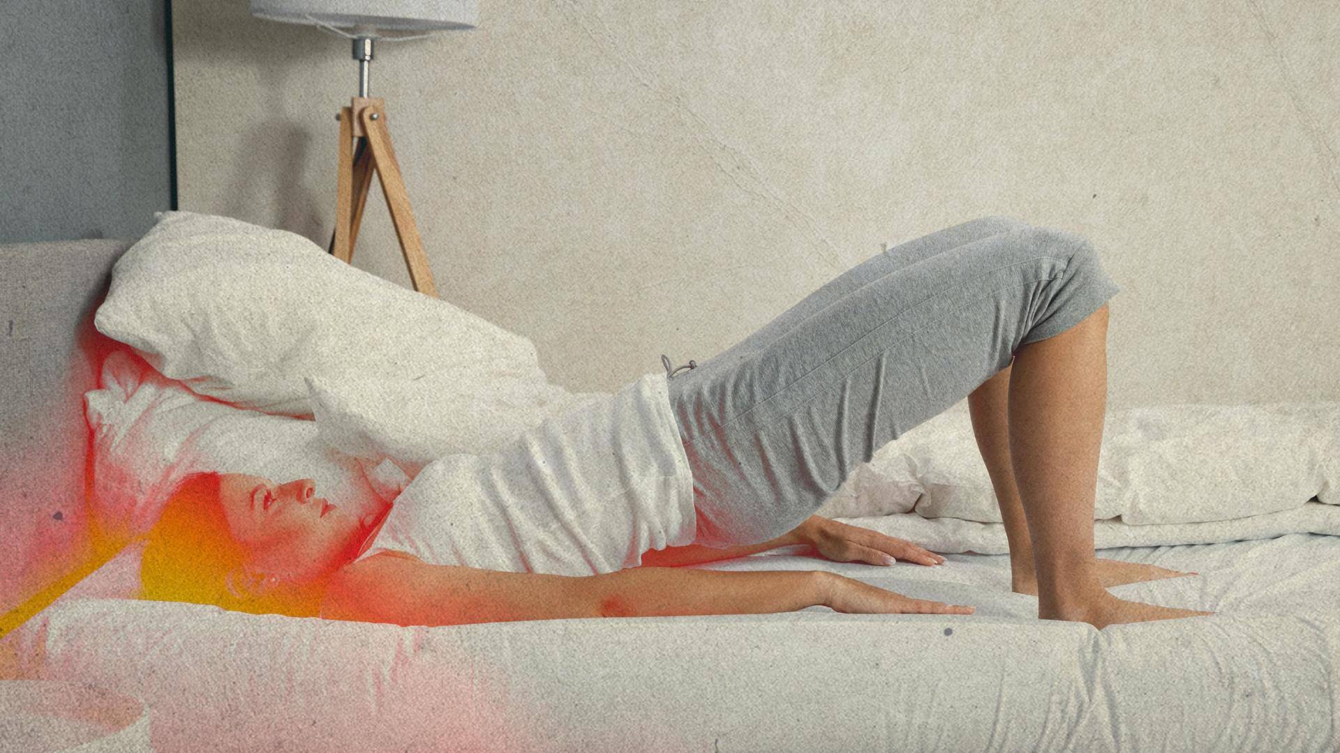 5 exercises you can do without getting up from bed