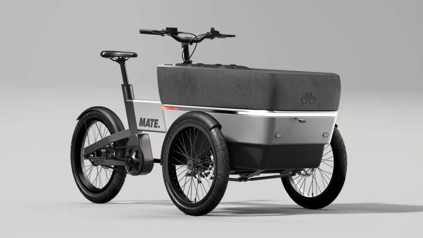MATE SUV debuts as a customizable electric cargo bike 