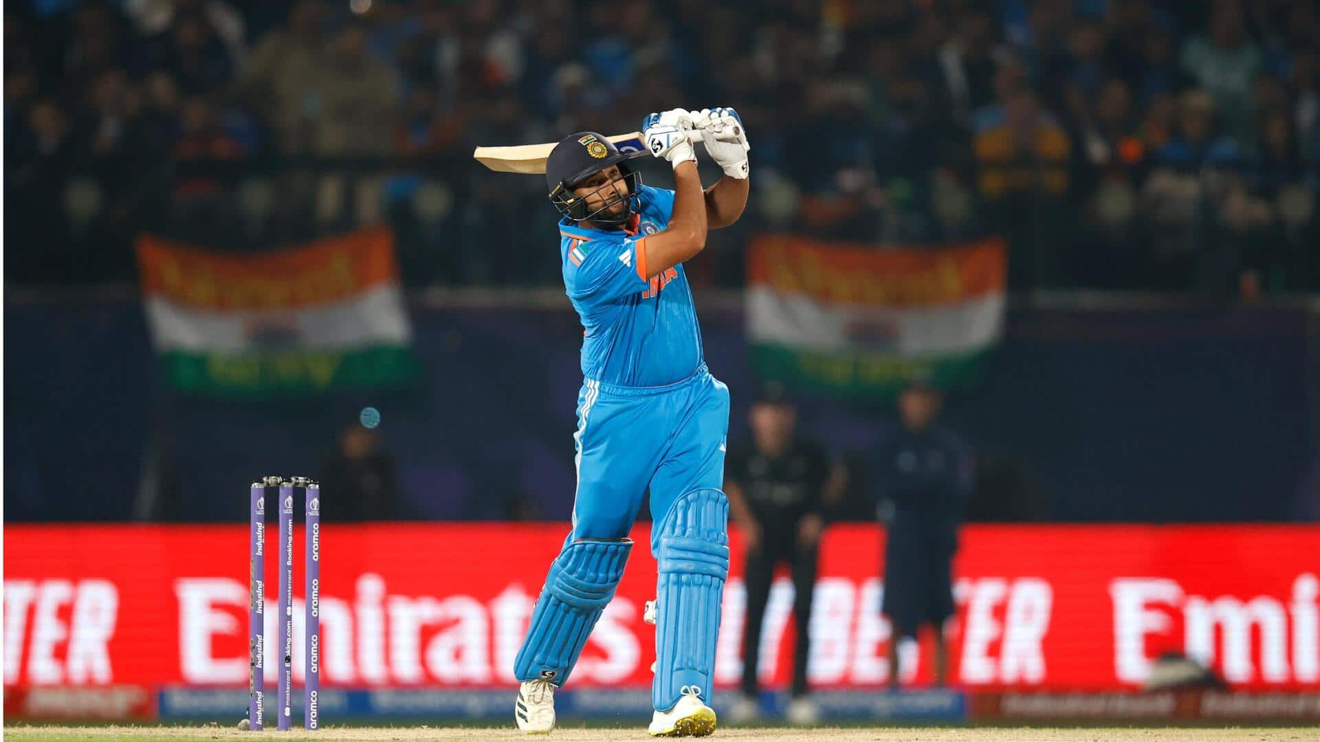 Rohit Sharma shatters these records with WC half-century against Netherlands