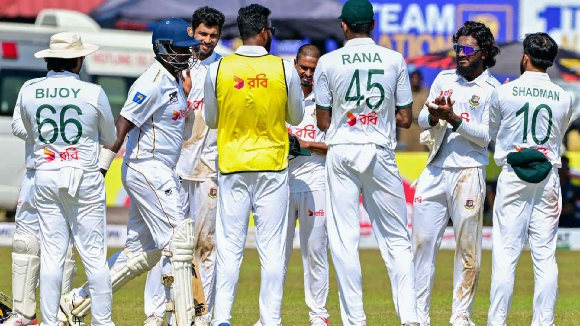 1st Test: Pathum Nissanka leads SL's fightback against Bangladesh 1st Test: Pathum Nissanka leads SL's fightback against Bangladesh