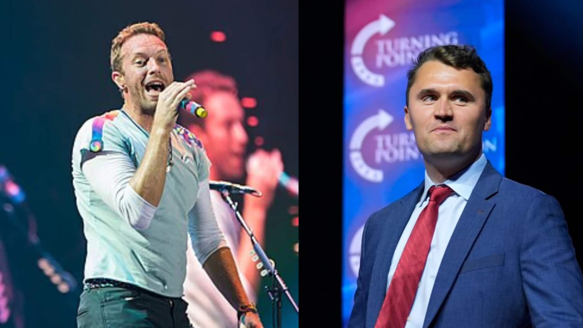 Coldplay's Chris Martin sparks controversy over Charlie Kirk tribute Coldplay's Chris Martin sparks controversy over Charlie Kirk tribute