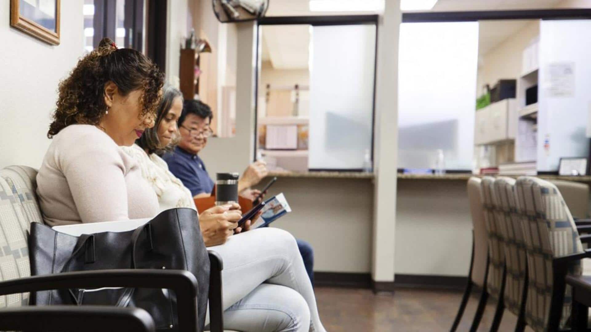 How to behave in a waiting room