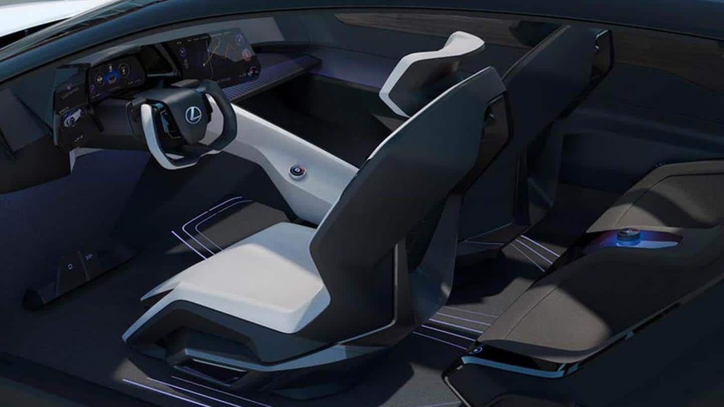 The vehicle has a hi-tech cabin The vehicle has a hi-tech cabin