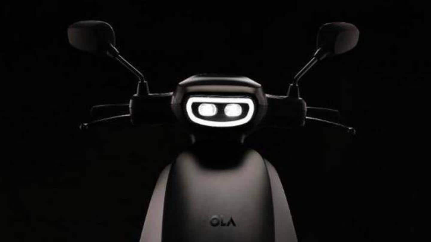 The e-scooter will have a 'smiley face' headlamp The e-scooter will have a 'smiley face' headlamp