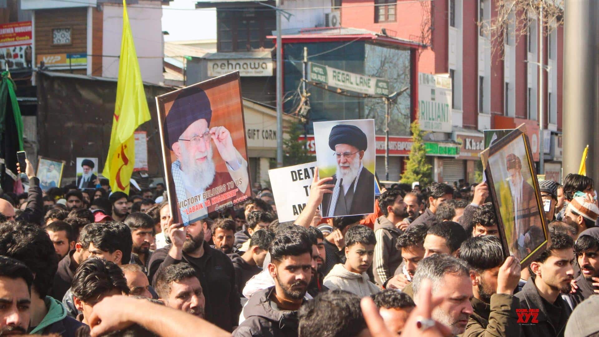 Srinagar's Lal Chowk sealed, J&K on edge over Khamenei protests