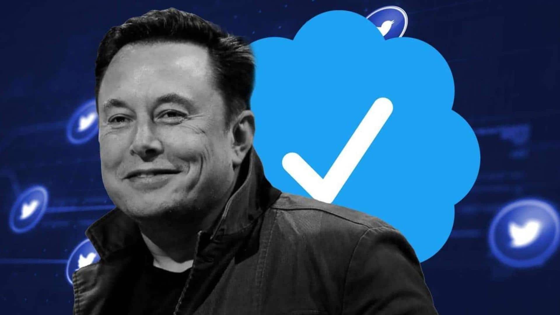 Elon Musk locks display names of verified users; then backtracks