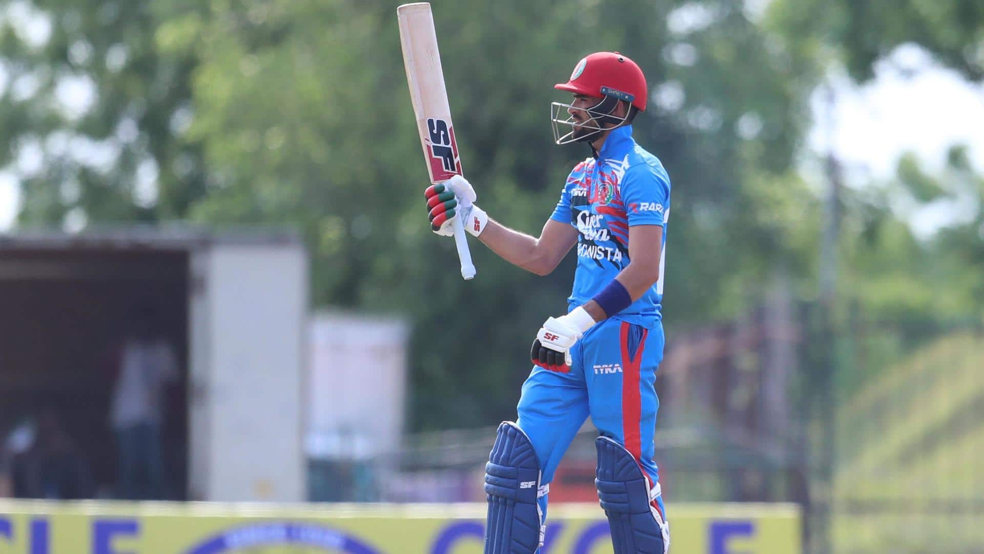 SL vs AFG, Ibrahim Zadran falls for 98: Key stats