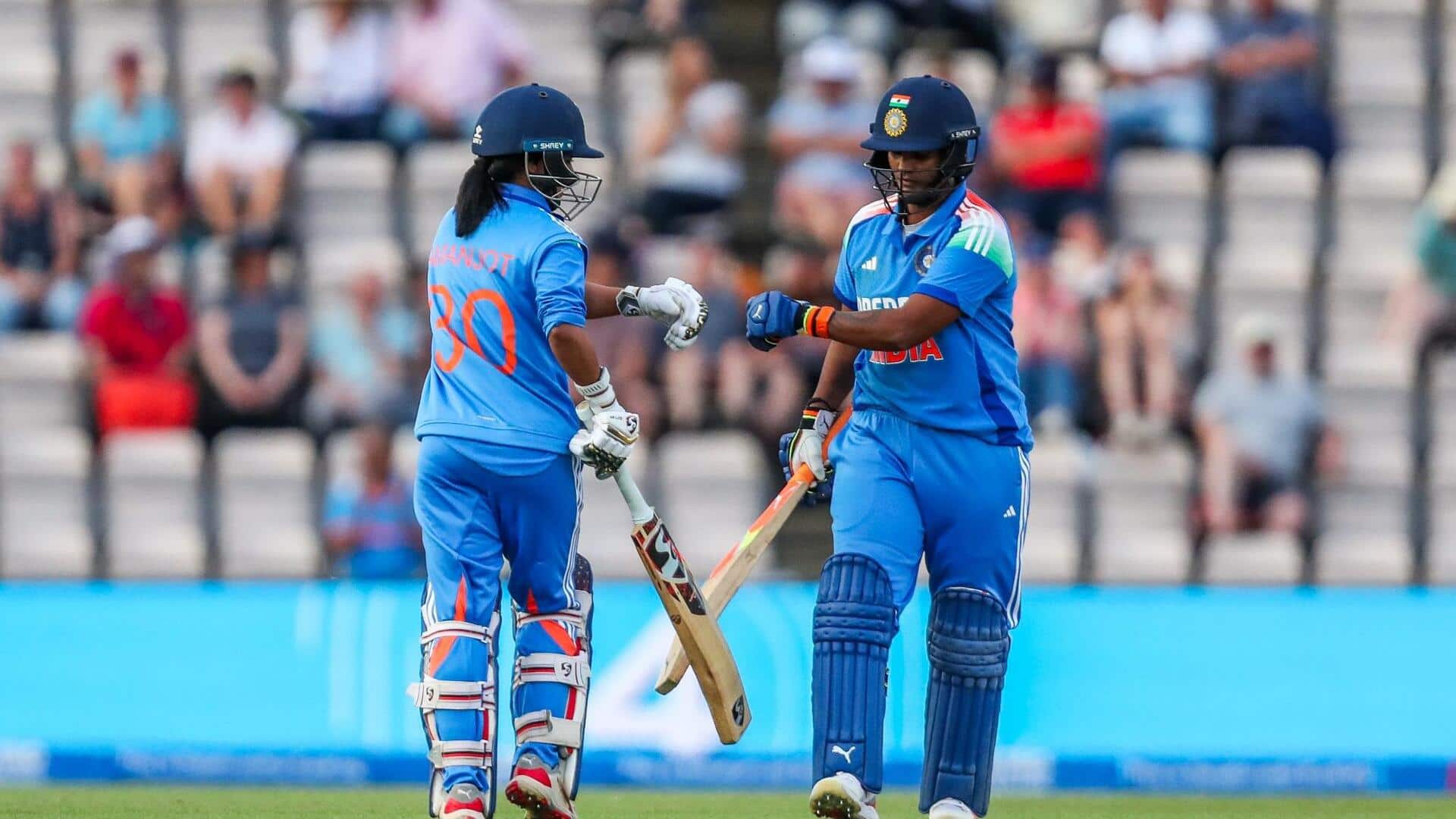 Deepti Sharma floors England in 1st WODI with 62*: Stats Deepti Sharma floors England in 1st WODI with 62*: Stats