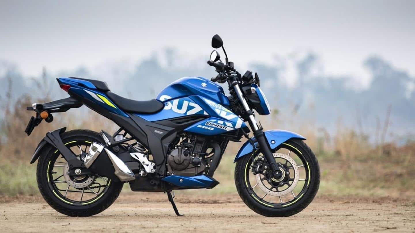 India Made Suzuki Gixxer 250 Bike Revealed In Japan Details Here