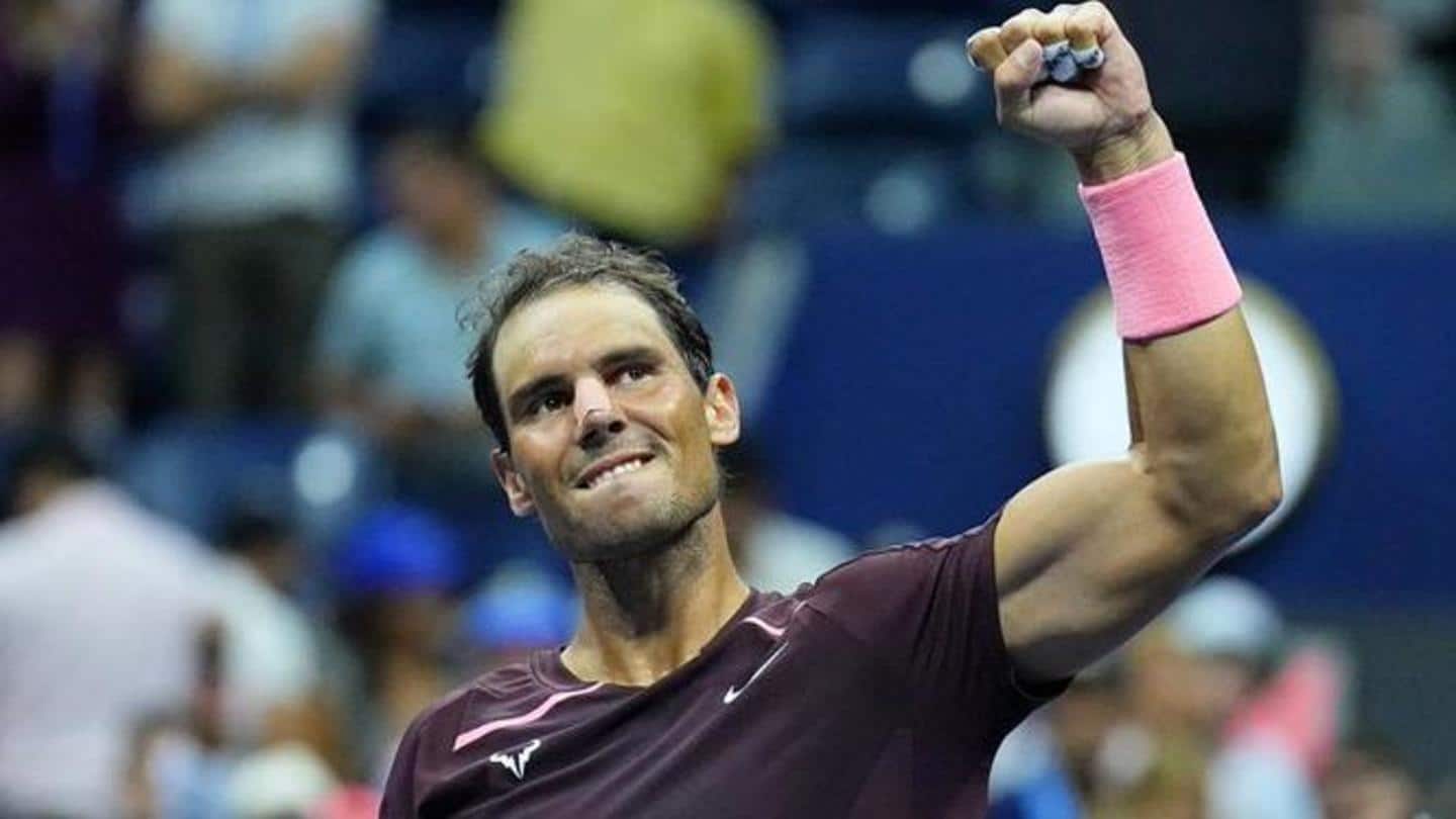 2022 US Open, Rafael Nadal overcomes Fabio Fognini: Key stats