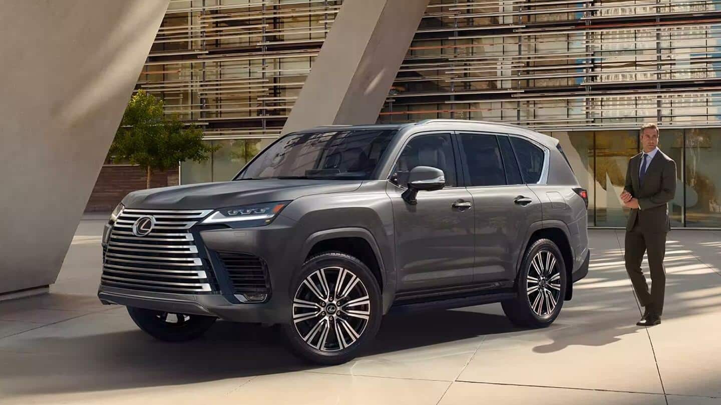 2023 Lexus LX500d goes official at Rs. 2.82 crore