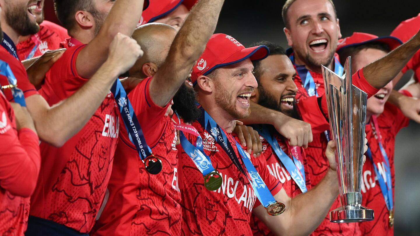 England's Jos Buttler leads NewsBytes men's T20I XI of 2022