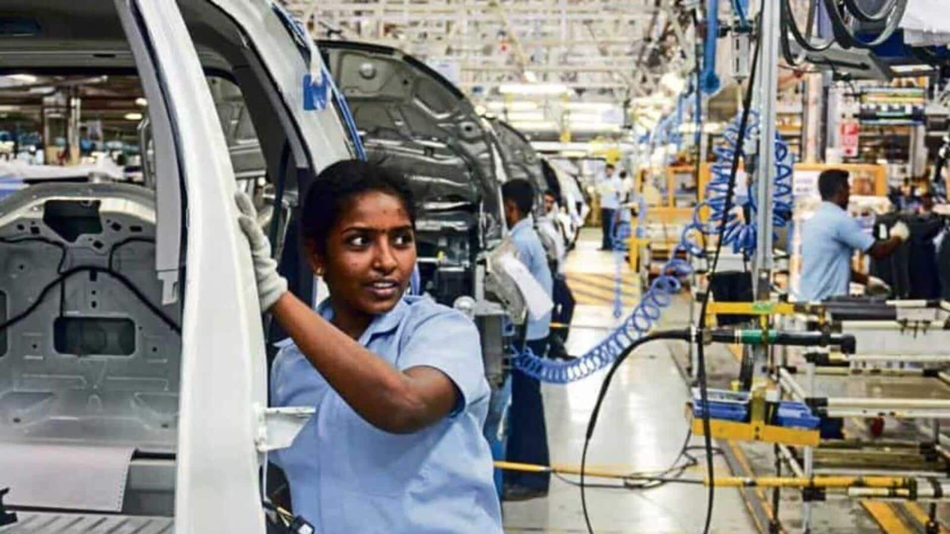 India's manufacturing activity hits 16-year high in March