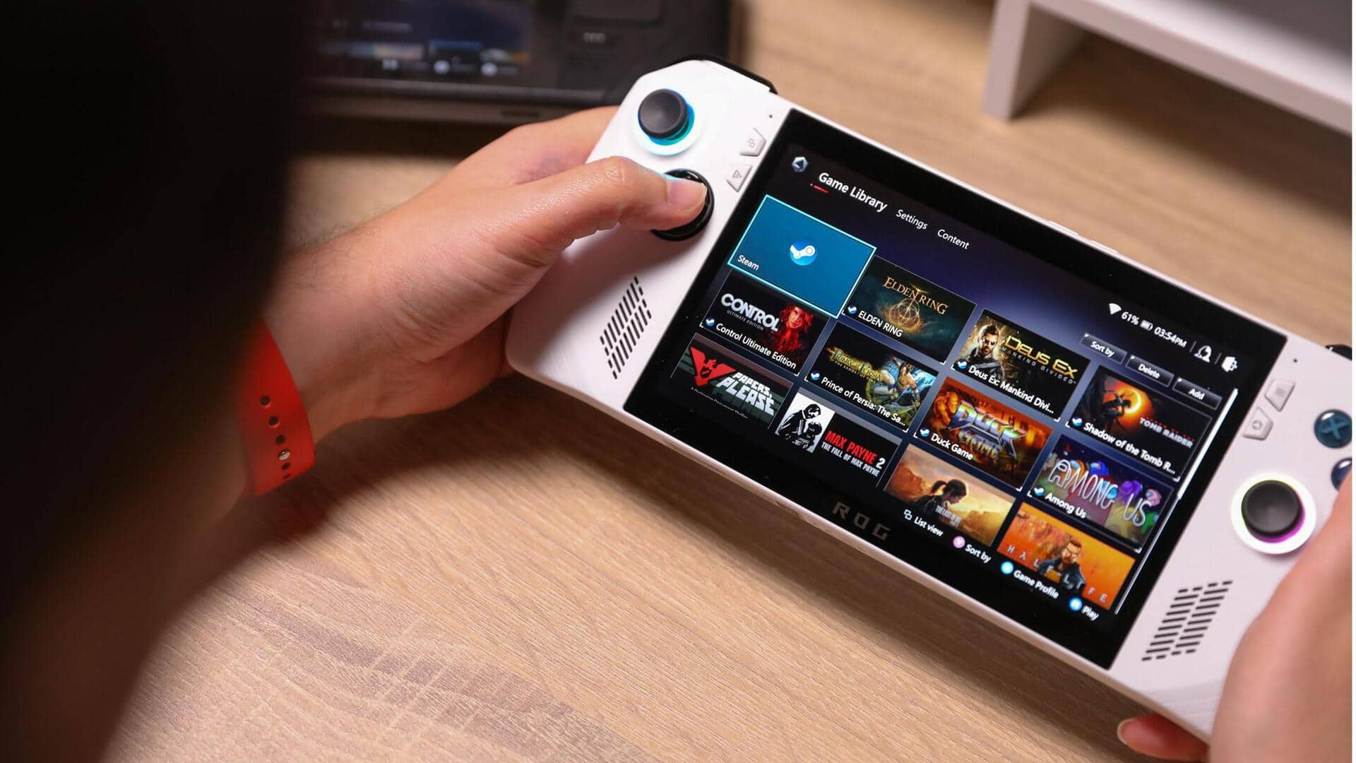 Valve extends SteamOS support to ASUS ROG Ally