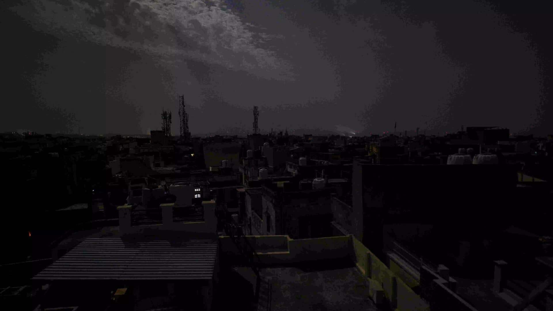 Ceasefire violation: Series of explosions heard in Srinagar Ceasefire violation: Series of explosions heard in Srinagar