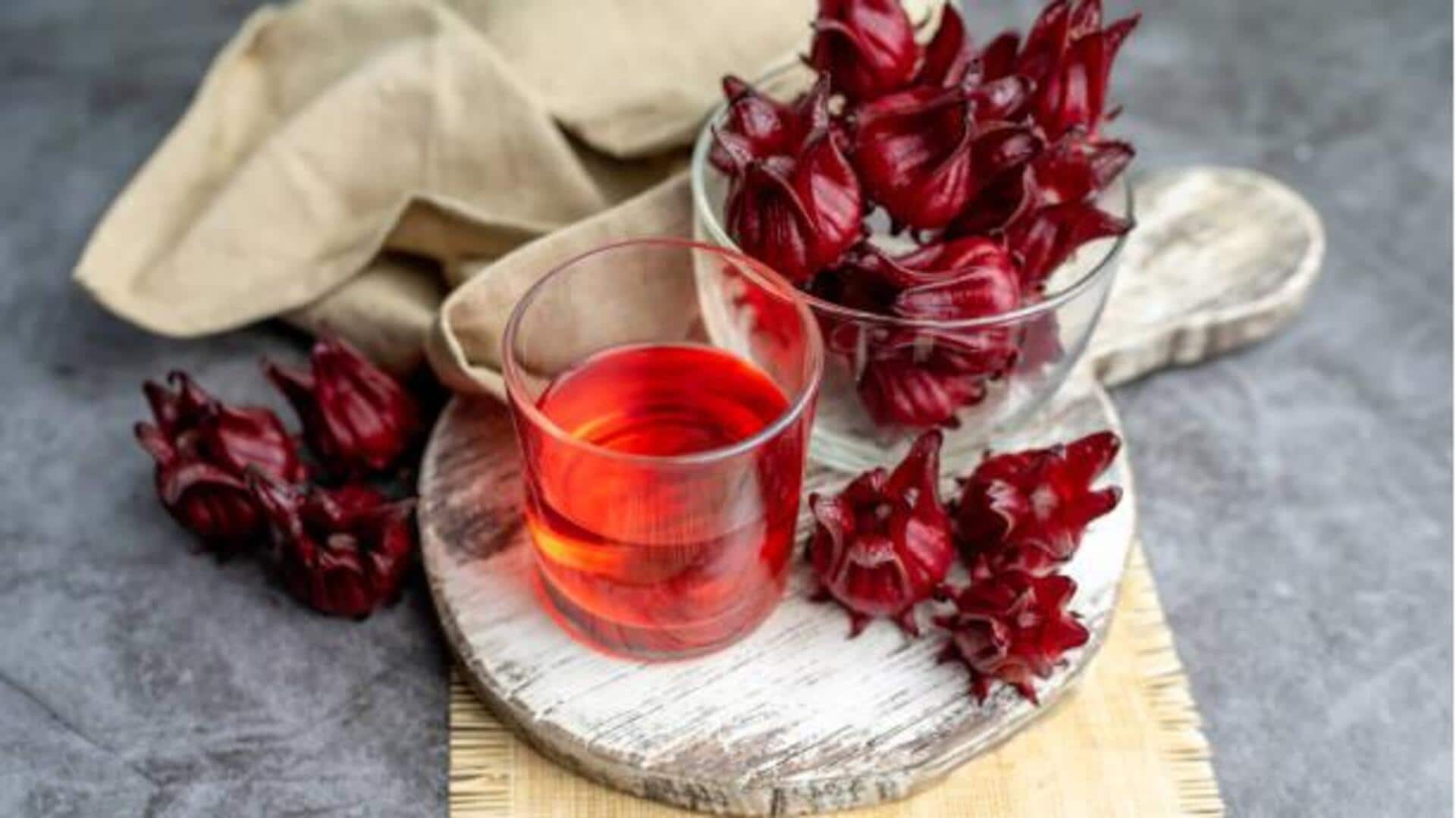 Add a tangy twist to your drinks with roselle 
