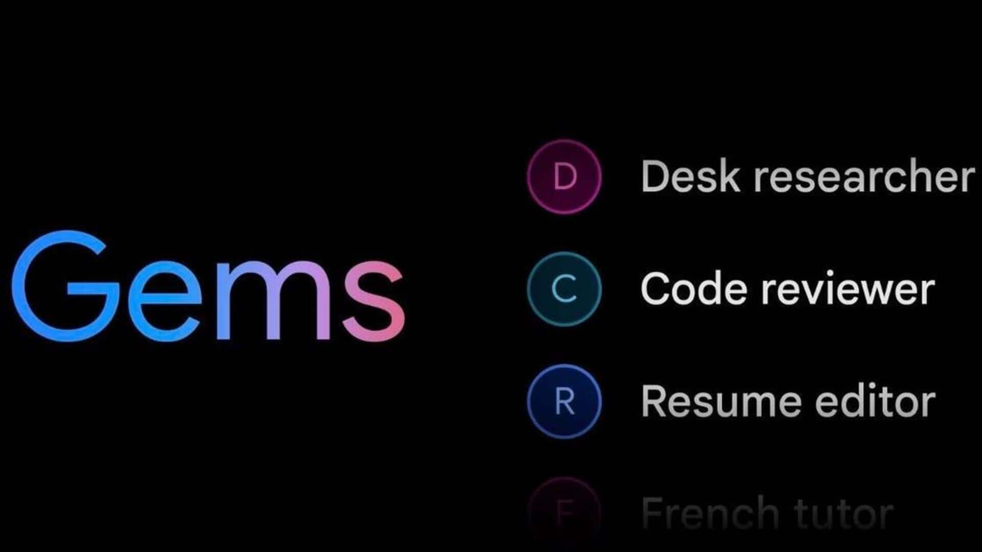 You can now share Gemini's custom AI assistants with others