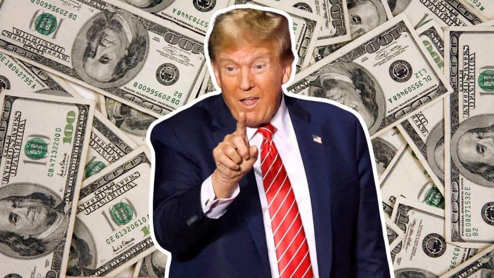 US dollar hits 4-year low, Trump says 'value is great'