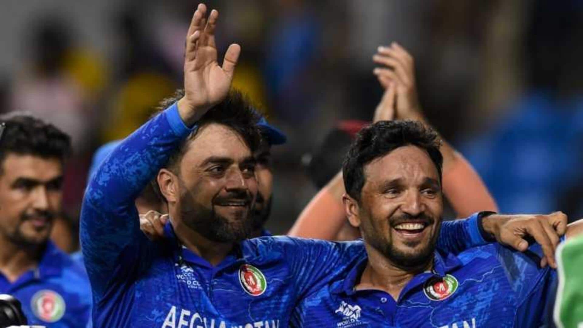 Ibrahim Zadran replaces Rashid Khan as Afghanistan's T20I captain
