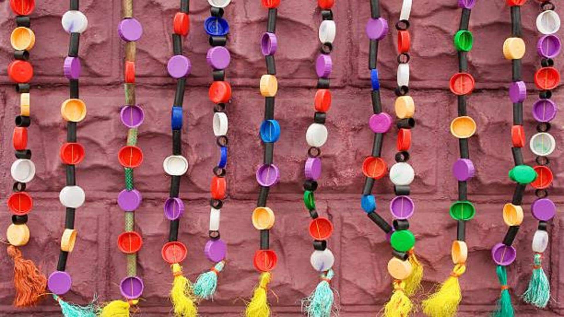How to create beaded wall hangings