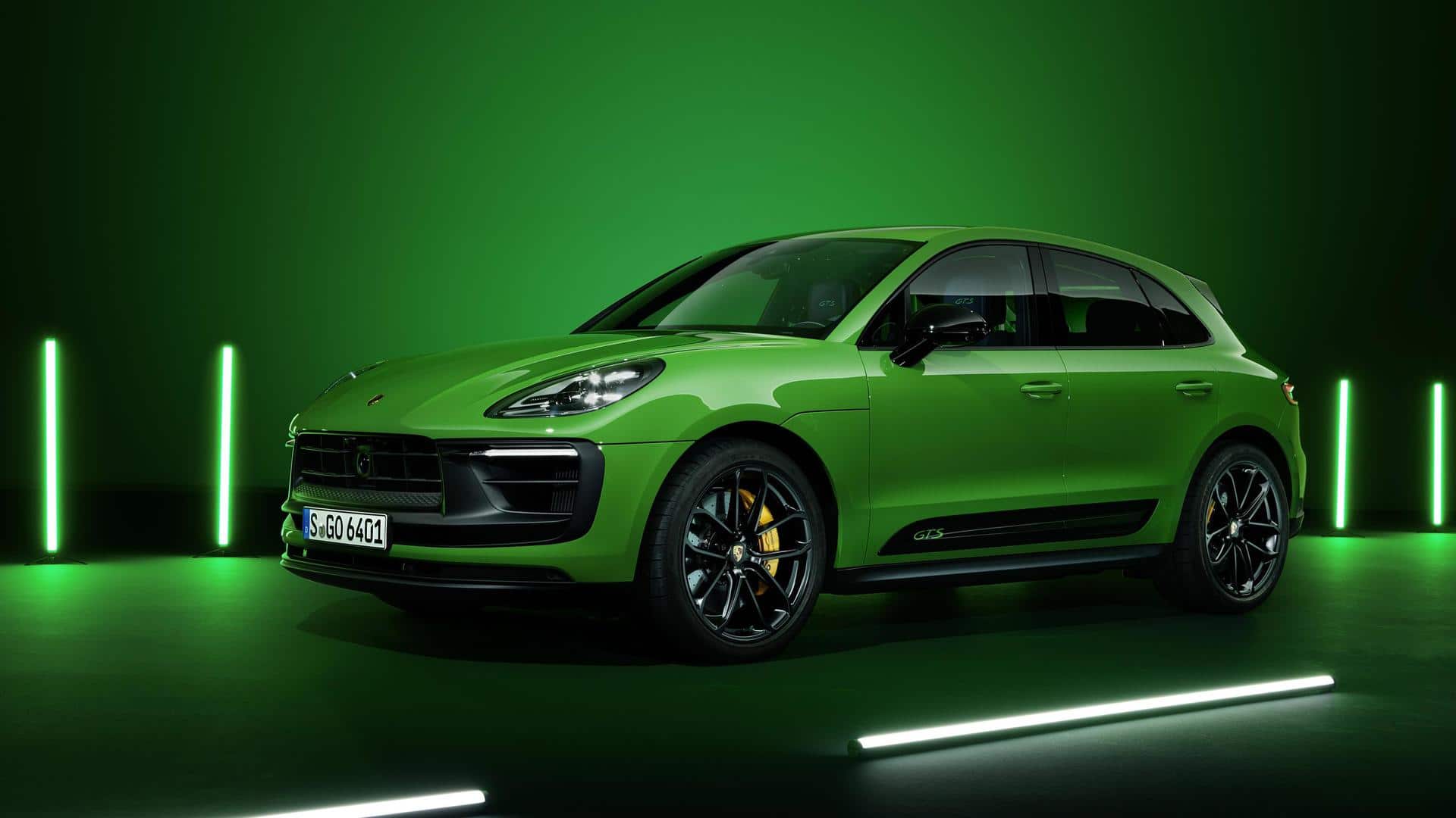 2024 Porsche Macan EV spotted testing around Nurburgring racetrack
