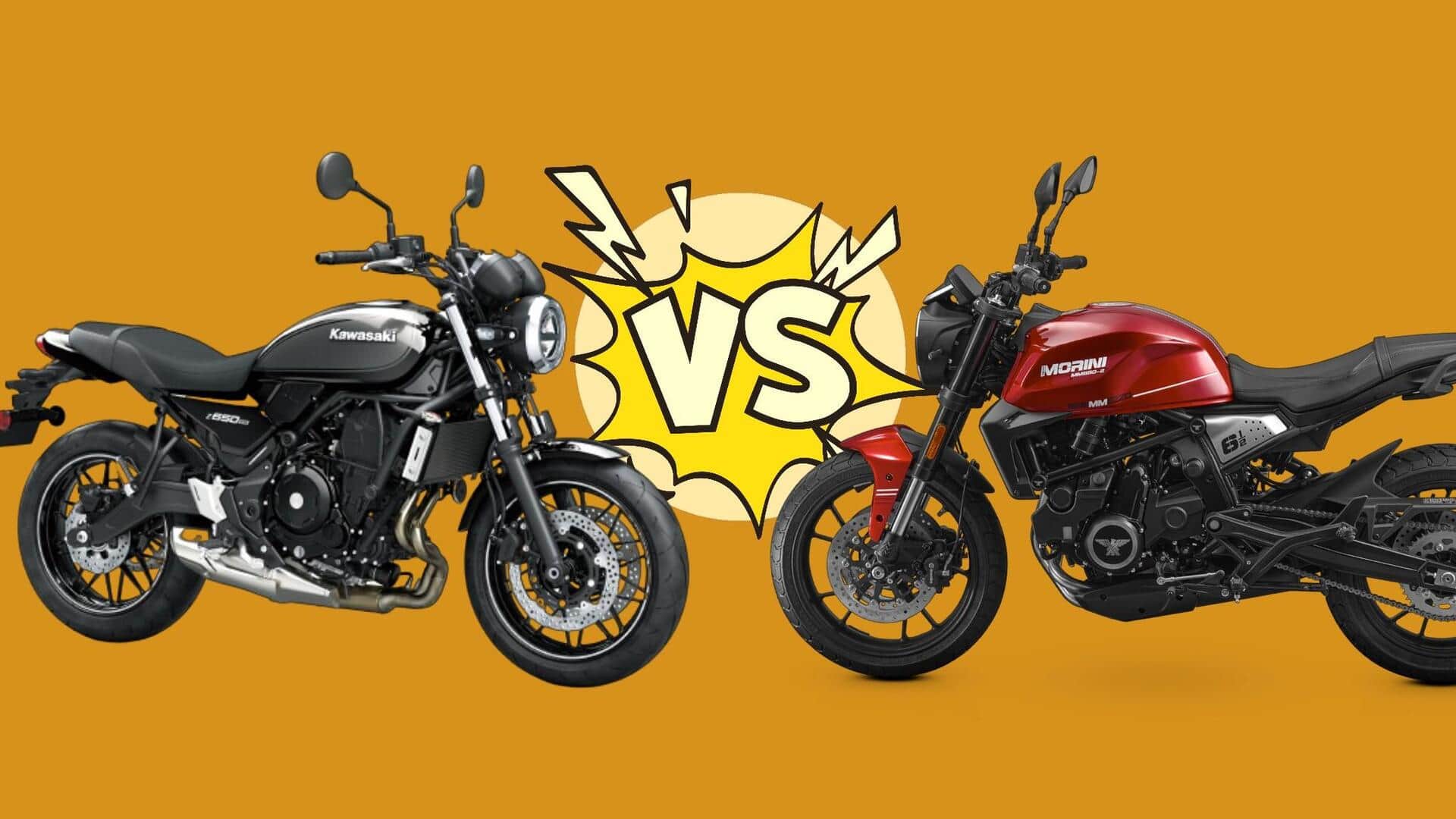 2024 Kawasaki Z650RS v/s Moto Morini SEIEMMEZZO: Which is better