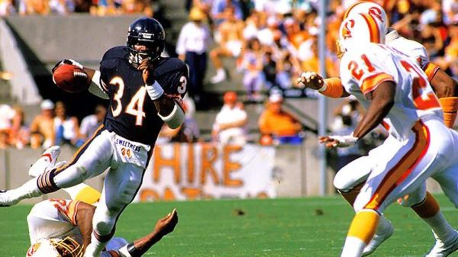 #ThisDayThatYear: Walter Payton hits 20,000 all-purpose yards milestone (1986)