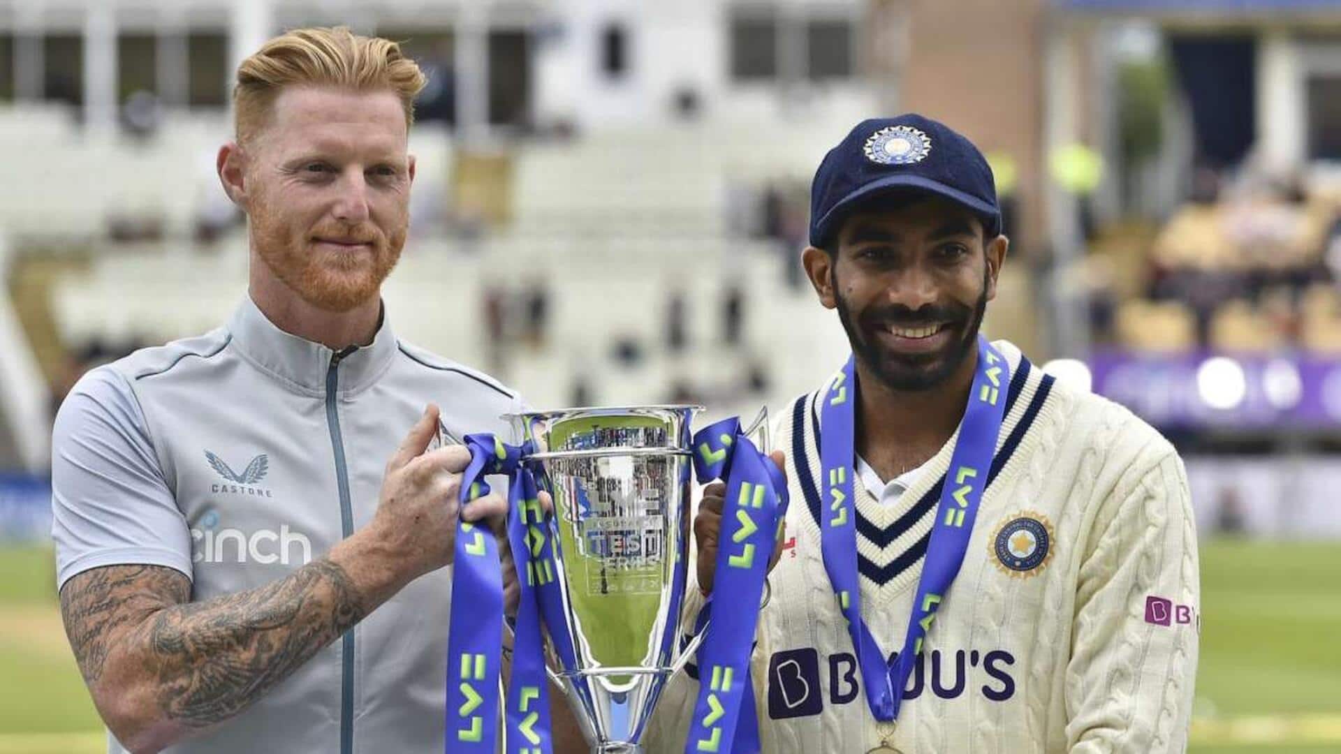 Jasprit Bumrah has dismissed Ben Stokes twice in Tests: Stats Jasprit Bumrah has dismissed Ben Stokes twice in Tests: Stats