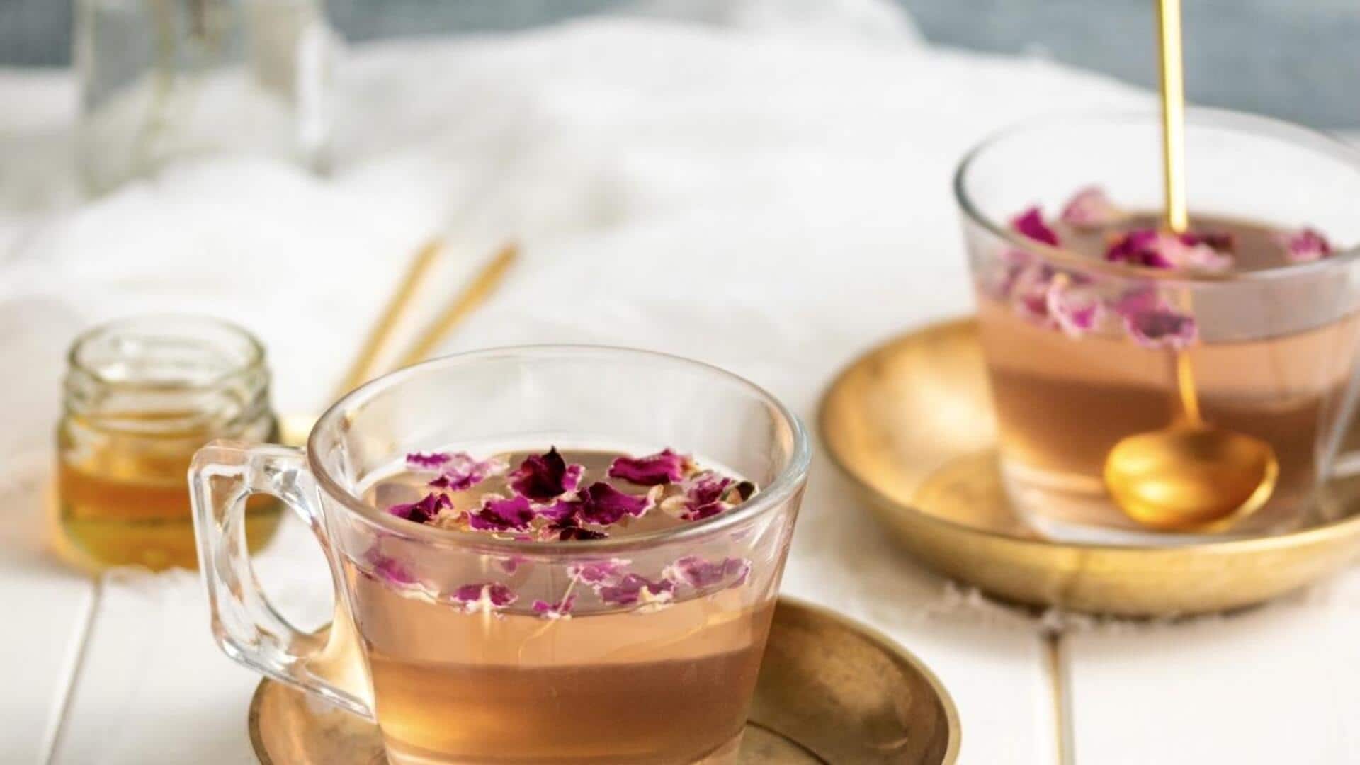Herbal teas with rose petals: A delicious combination Herbal teas with rose petals: A delicious combination